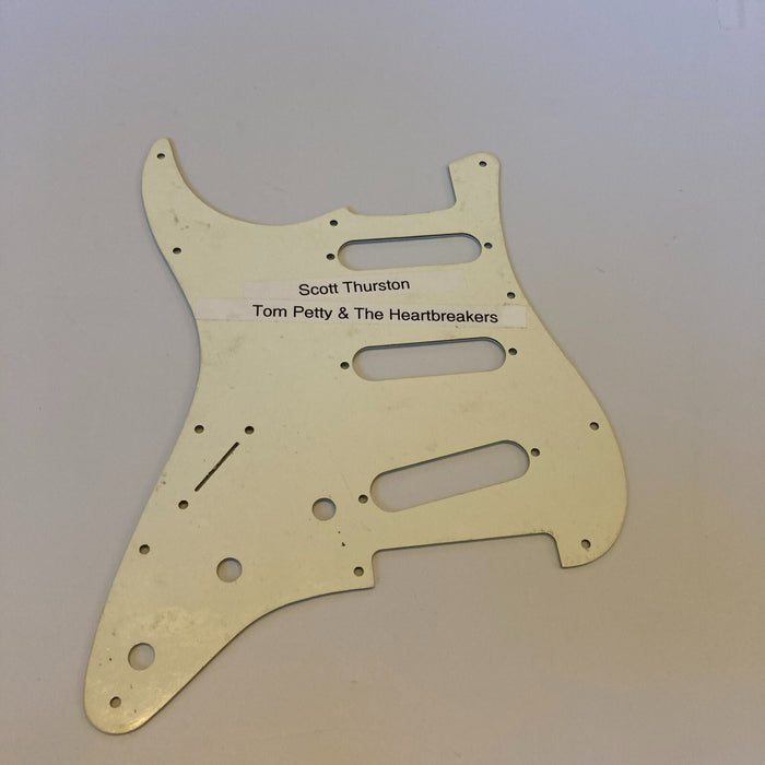 Scott Thurston Tom Petty & The Heartbreakers Signed Guitar Pickguard