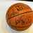 Michael Jordan 1997-98 Chicago Bulls Team Signed Basketball "The Last Dance" JSA