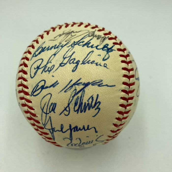 Beautiful 1967 St. Louis Cardinals World Series Champs Team Signed Baseball PSA