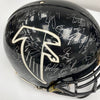 1995 Atlanta Falcons Team Signed Eric Metcalf Game Used Helmet JSA COA
