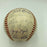 1958 Cubs Team Signed National League Baseball Ernie Banks JSA COA