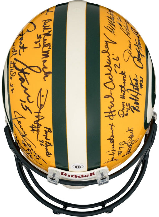 1966 Green Bay Packers Super Bowl I Champs Team Signed Helmet PSA DNA & Beckett