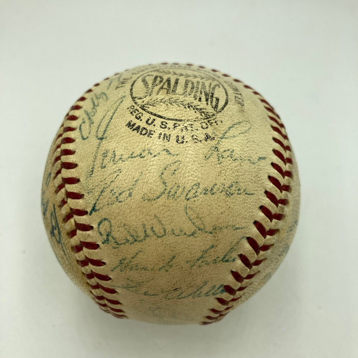 Roberto Clemente 1956 Pittsburgh Pirates Team Signed Baseball PSA DNA COA