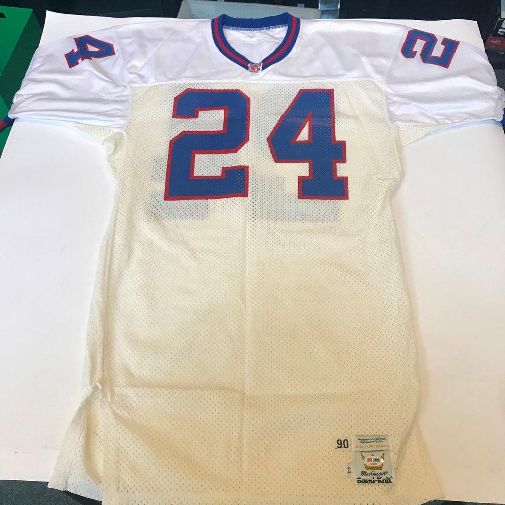 1990 Ottis OJ Anderson Signed Game Used New York Giants Jersey PSA DNA COA