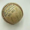 Babe Ruth & Chicago Cubs 1932 World Series Called Shot Signed Baseball PSA DNA