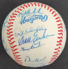 1991 Minnesota Twins World Series Champs Team Signed Baseball JSA COA 31 Sigs
