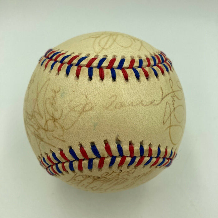 Derek Jeter Ken Griffey Jr. Cal Ripken Jr 1999 All Star Game Signed Baseball JSA