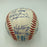 1961 New York Yankees World Series Champs Team Signed Baseball Mickey Mantle JSA