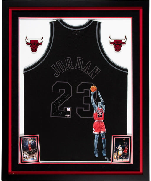 Michael Jordan "Hall Of Fame 2009" Signed Chicago Bulls Jersey UDA Upper Deck