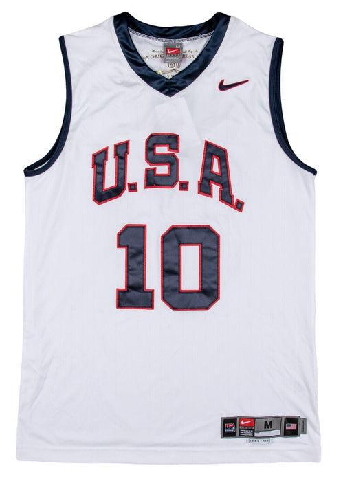 Kobe Bryant Signed Nike 2008 Team USA Olympics Jersey UDA Upper Deck COA