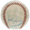 1956 All Star Game Team Signed Baseball Mickey Mantle Beckett COA