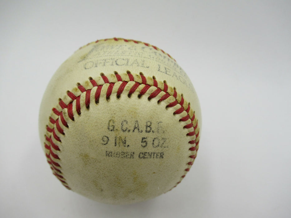 Rare Fred Hutchinson Single Signed Autographed 1950's Baseball JSA COA