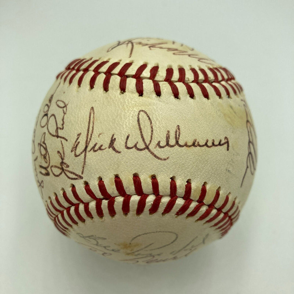 1972 Oakland A's Athletics World Series Champs Team Signed Baseball JSA COA
