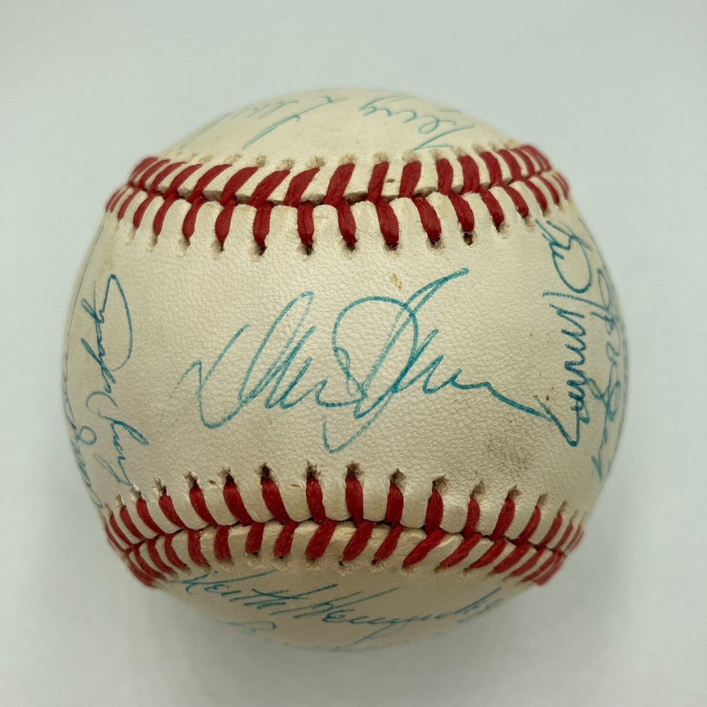 1988 New York Mets Team Signed National League Baseball 30 Sigs Gary Carter JSA