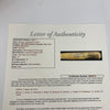 1961 New York Yankees World Series Champs Team Signed Baseball Bat JSA COA