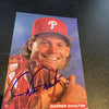 Lot Of (4) Darren Daulton Signed Autographed Phillies Photos