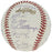 2001 New York Yankees AL Champs Team Signed World Series Baseball PSA DNA COA