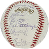 2001 New York Yankees AL Champs Team Signed World Series Baseball PSA DNA COA