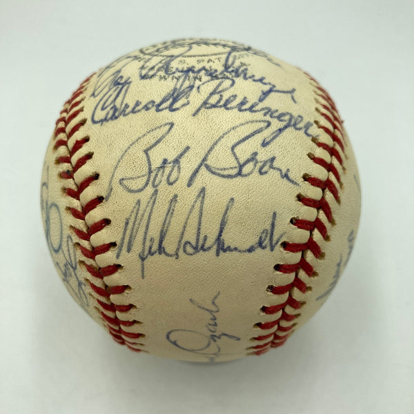 1975 Philadelphia Phillies Team Signed National League Baseball Mike Schmidt
