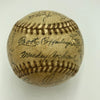 1937 Detroit Tigers Team Signed American League Baseball Hank Greenberg JSA COA