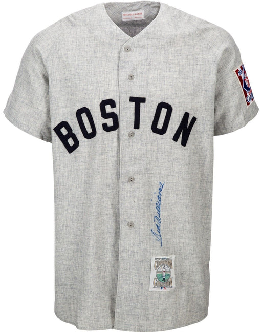 Ted Williams Signed Authentic Boston Red Sox Game Model Jersey PSA DNA & Beckett