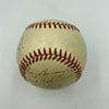 1950 Philadelphia Phillies NL Champs Team Signed Baseball The Whiz Kids JSA COA