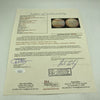 1953 New York Yankees World Series Champs Team Signed Baseball Mickey Mantle JSA
