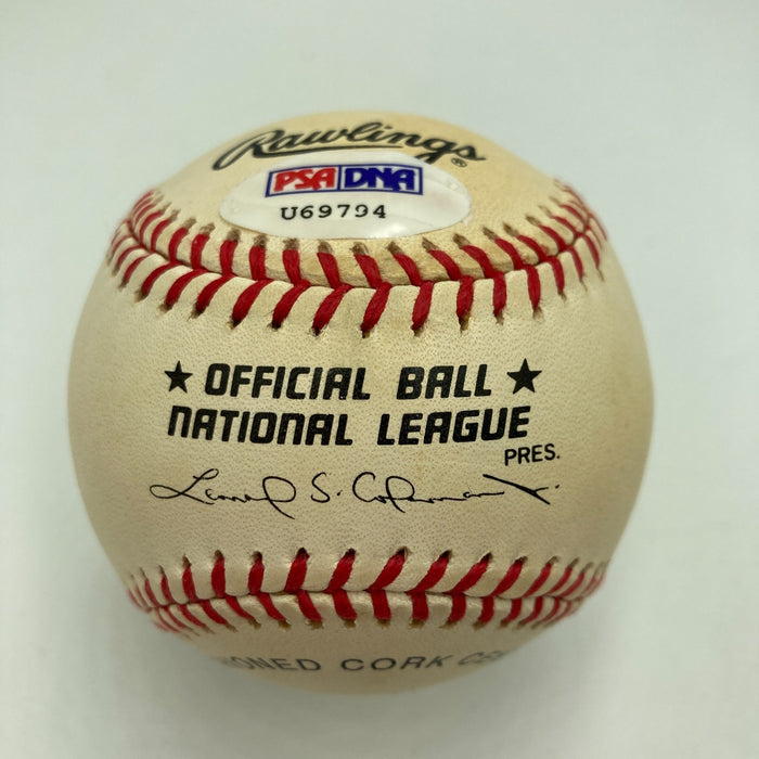 Stan Musial Signed Official National League Baseball PSA DNA COA