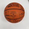 1994 Houston Rockets NBA Champs Team Signed Official Game Basketball JSA COA