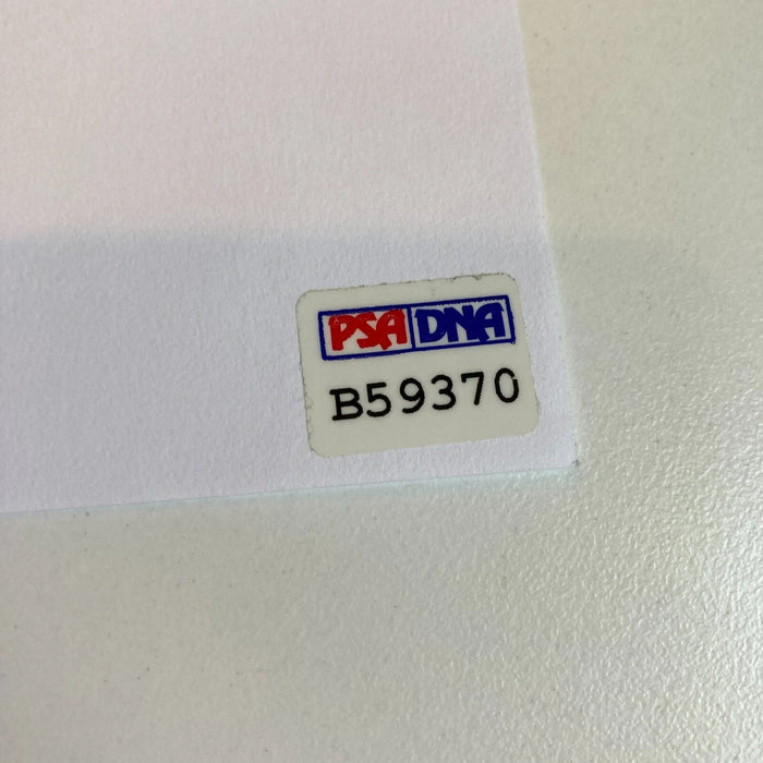 Topps Walter Payton Signed RC Rookie Football Card PSA DNA COA