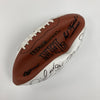 1999 Kansas City Chiefs Team Signed Football Warren Moon & Tony Gonzalez JSA COA