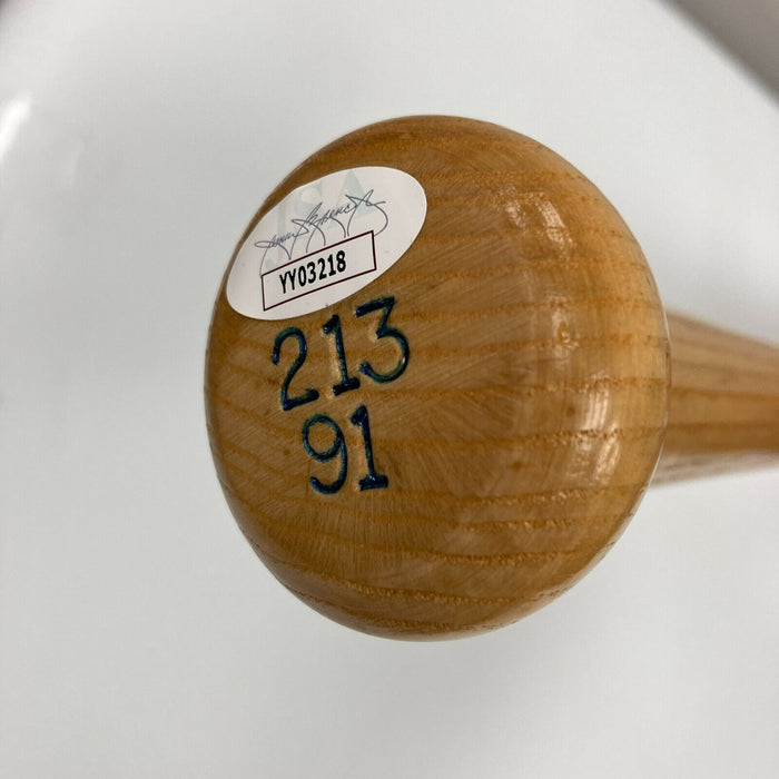 Harold Pee Wee Reese Dodgers "Brooklyn 1940-1957" Signed Cooperstown Bat JSA COA