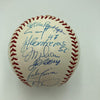 2003 New York Yankees Team Signed World Series Baseball Derek Jeter JSA COA
