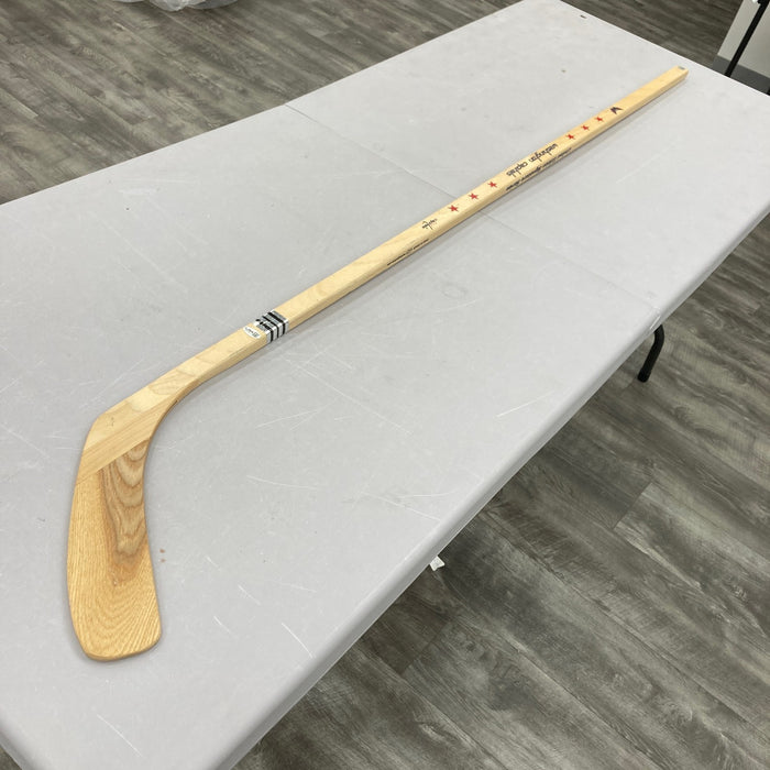 2008-09 Washington Capitals Team Signed Hockey Stick Alexander Ovechkin JSA COA