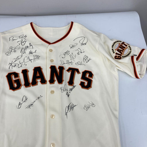 2008 San Francisco Giants Team Signed Game Model Jersey MLB Authentic
