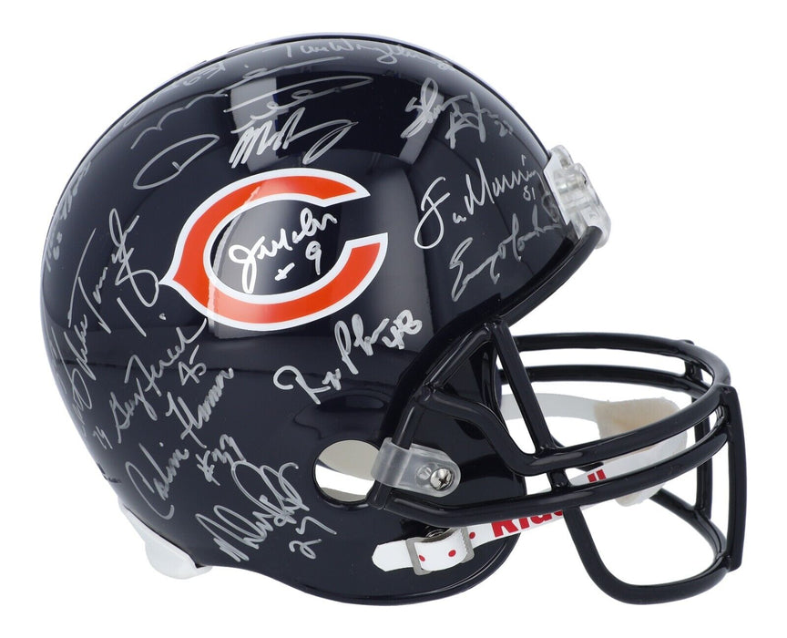 1985 Chicago Bears Super Bowl Champs Team Signed Full Size Helmet Fanatics