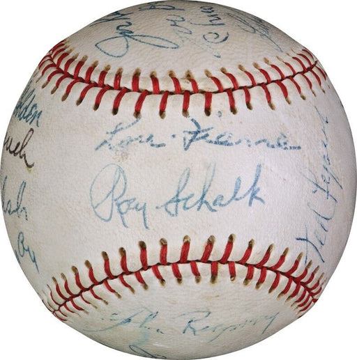 Ed Walsh Red Faber Ray Schalk Chicago White Sox HOF Legends Signed Baseball JSA