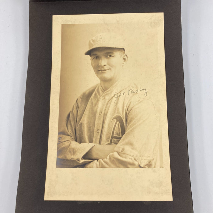 Historic 1929 Philadelphia Athletics World Series Champs Team Signed Album PSA