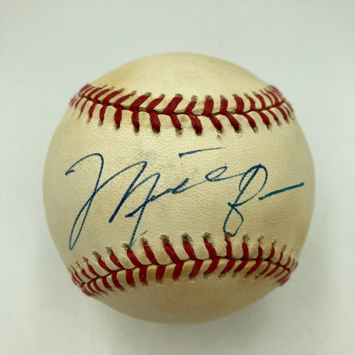 Michael Jordan Single Signed American League Baseball JSA COA