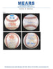 1978 New York Yankees Signed World Series Game Used Baseball MEARS & Beckett
