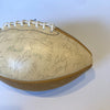 1973 Miami Dolphins Team Signed Vintage Rawlings Football 40+ Sigs JSA COA