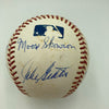 Yogi Berra & Don Larsen New York Yankees Legends Multi Signed Baseball