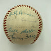 Gabby Hartnett Joe Medwick 1950's Hall Of Fame Signed American League Baseball