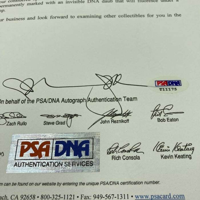Beautiful Cy Young Single Signed American League Baseball PSA DNA COA