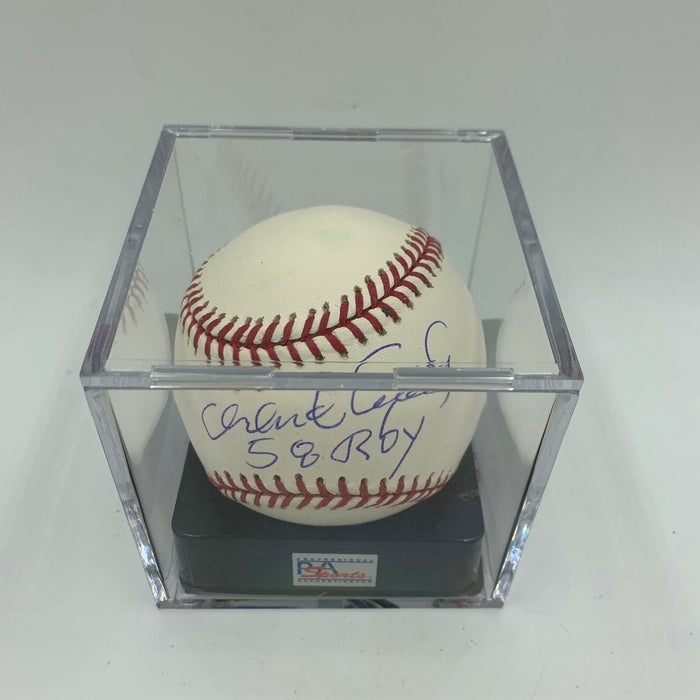 Orlando Cepeda 1958 Rookie Of The Year Signed MLB Baseball PSA DNA Graded MINT 9