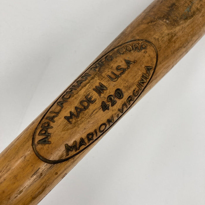 Ted Williams Signed 1950's Appalachian Game Model Baseball Bat JSA COA