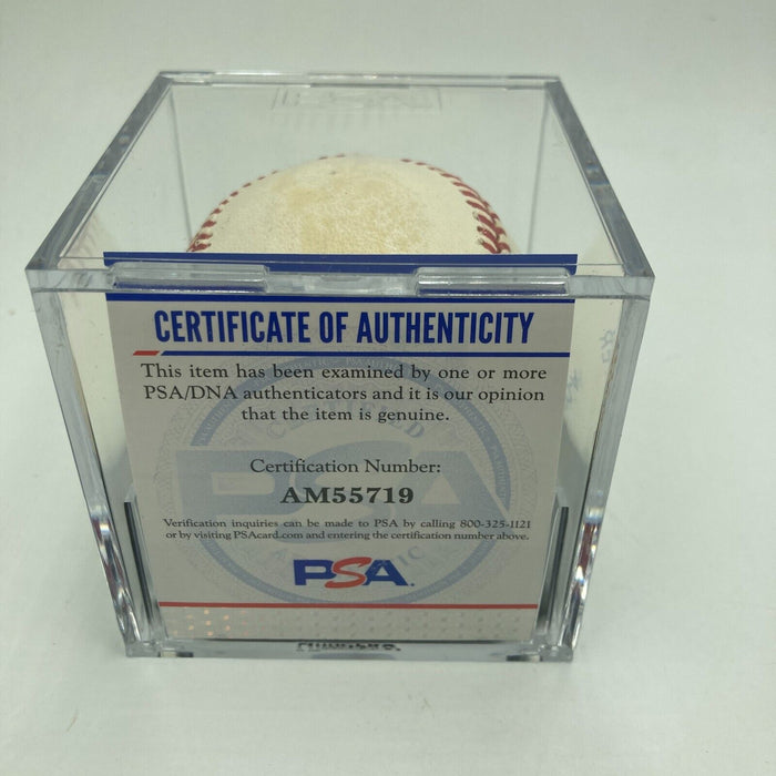 Woody Allen Signed Official American League Baseball PSA DNA COA