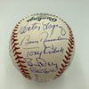 1961 New York Yankees World Series Champs Team Signed Baseball