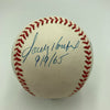 Sandy Koufax Perfect Game Pitchers Signed Baseball With Inscriptions JSA COA