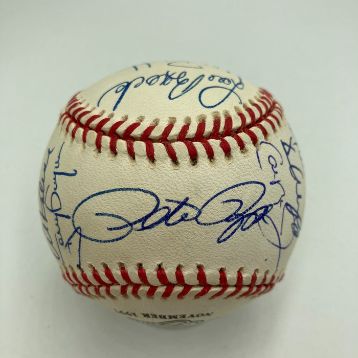 3,000 Hit Club Signed Baseball 17 Sigs Willie Mays Hank Aaron Stan Musial JSA